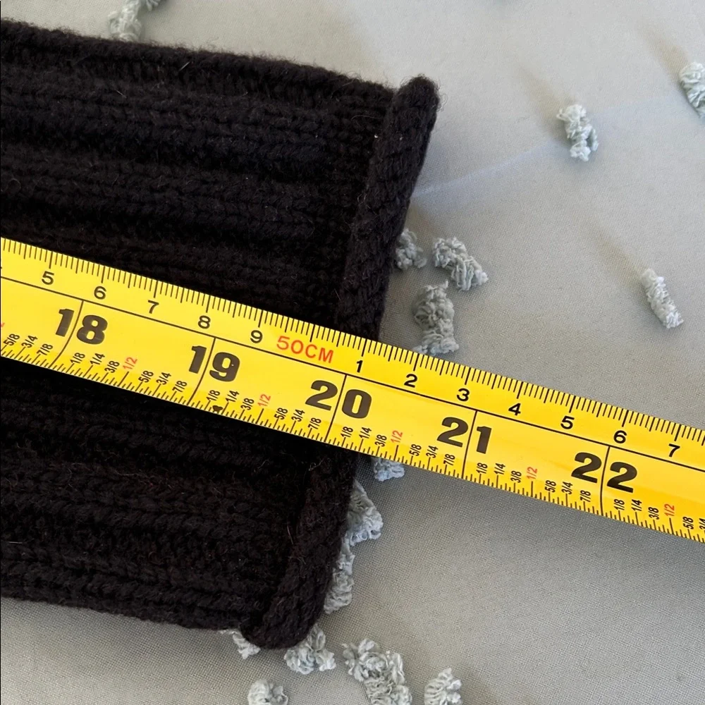 Eddie Bauer Charcoal and Cream Knit Cardigan - Picture 6 of 8